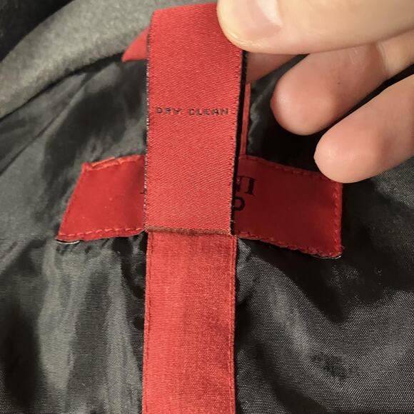 Alfani Jacket Mens Large Wool Blend Full Zip Button Front Coat Pockets - Picture 11 of 12